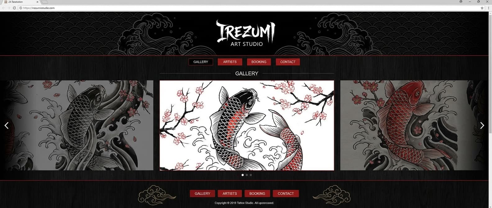 Japanese Heritage template preview